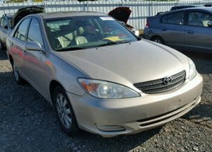 Recently Purchased 2002 Toyota Camry