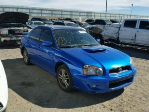 Recently purchased 2005 Subaru Impreza WRX